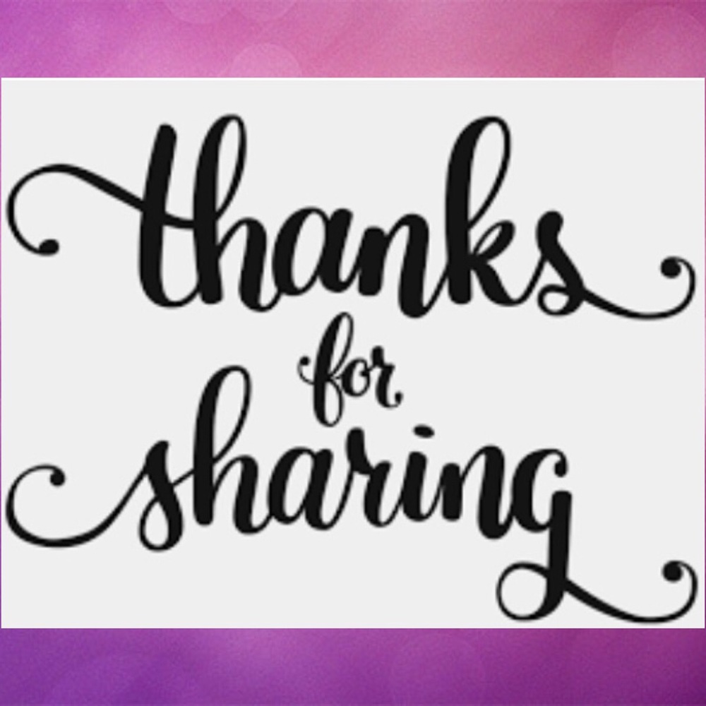 Thank you all for sharing😄